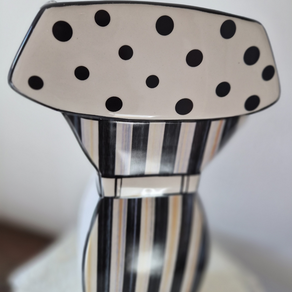 Mackenzie-Childs Doodles Vase - Picture 4 of 9